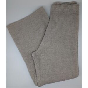 Morrisday The Label Wide Leg‎ Pants Small Women's Cotton Terry Sweatpants *HOLE*